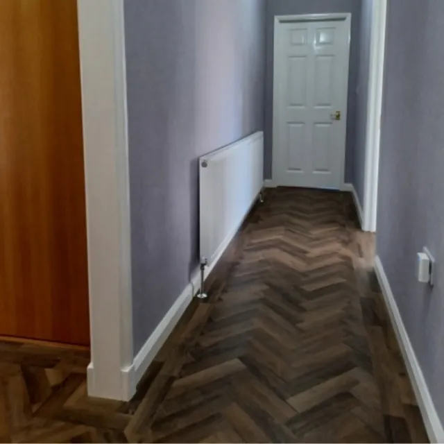 Completed Flooring Work